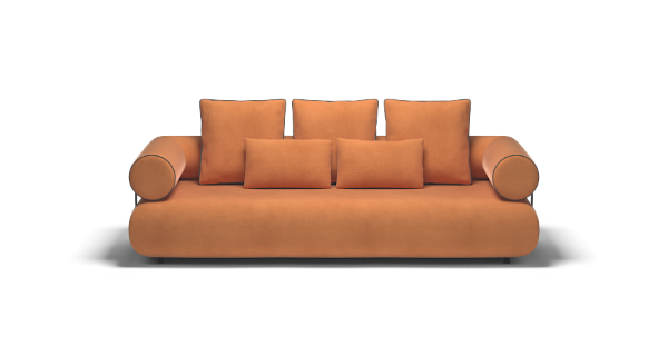 CASABLANCA 3 VELVET RUST