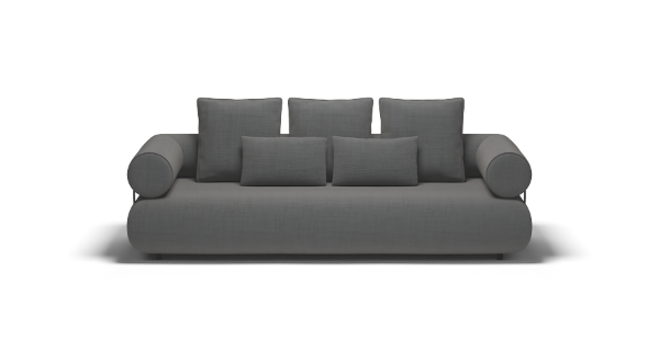 CASABLANCA 3 CHENILLE GRAPHITE