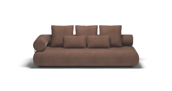 CASABLANCA 3 VELVET BROWN