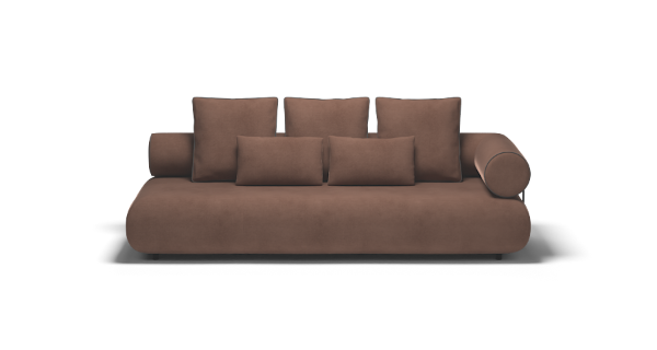 CASABLANCA 3 VELVET BROWN