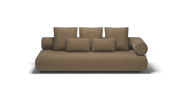 CASABLANCA 3 WITH SIDE RIGHT m CHENILLE BEIGE