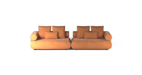 CASABLANCA 4 VELVET RUST