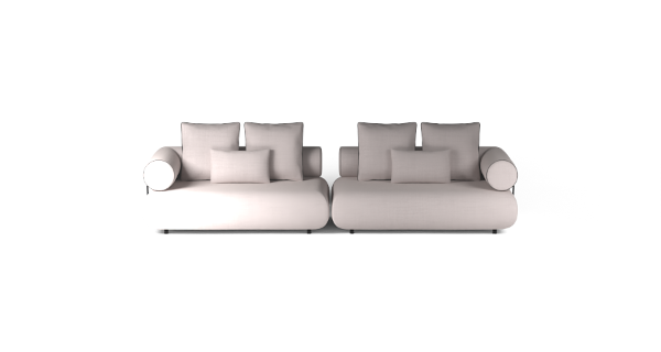 CASABLANCA 4 CHENILLE GREY
