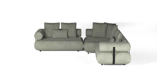 CASABLANCA SET 4 VELVET OLIVE