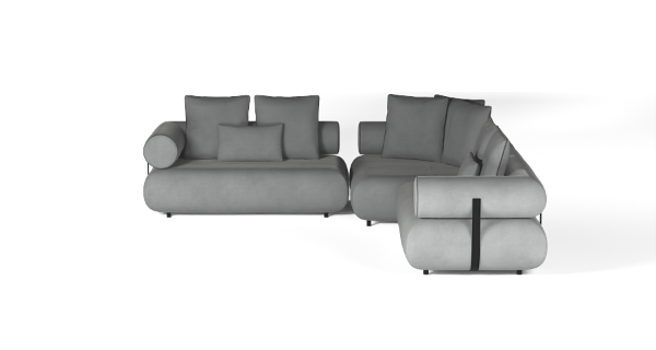 CASABLANCA SET 4 VELVET WHITE
