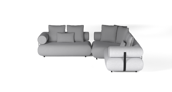 CASABLANCA SET 4 BOUCLE WHITE