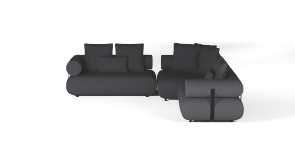 CASABLANCA SET 4 BOUCLE BLACK