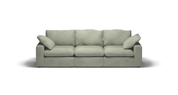 LAZY SOFA VELVET OLIVE