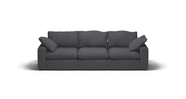 LAZY SOFA BOUCLE BLACK