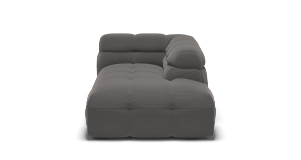 MICHELLE CHAISE_RIGHT CHENILLE BLACK