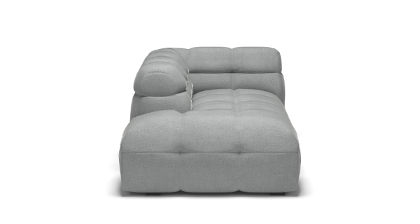 MICHELLE CHAISE_LEFT VELVET WHITE