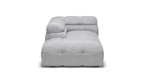MICHELLE CHAISE_LEFT BOUCLE WHITE
