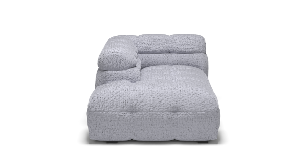 MICHELLE CHAISE_LEFT BOUCLE GREY
