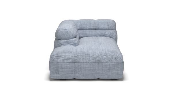 MICHELLE CHAISE_LEFT CHENILLE BLUE