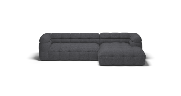 MICHELLE 2/CHG LEFT m BOUCLE BLACK