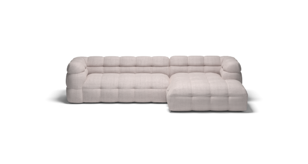 MICHELLE 2/CHG LEFT m CHENILLE GREY
