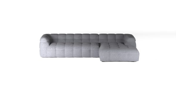 MICHELLE 3/CHG LEFT m BOUCLE GREY