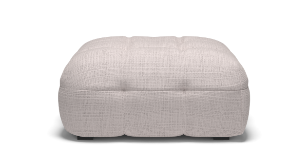 MICHELLE PUF CHENILLE GREY
