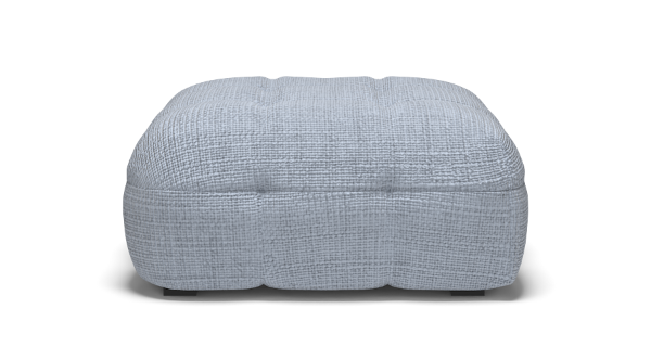 MICHELLE PUF CHENILLE BLUE