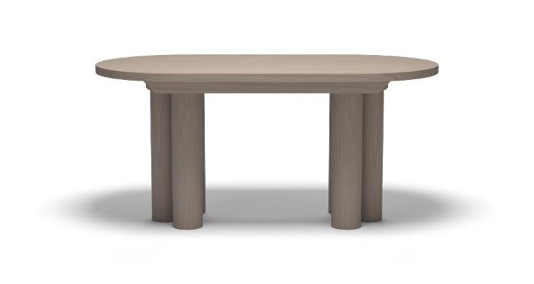 TULLE BASE 160 80 OAK IVORY