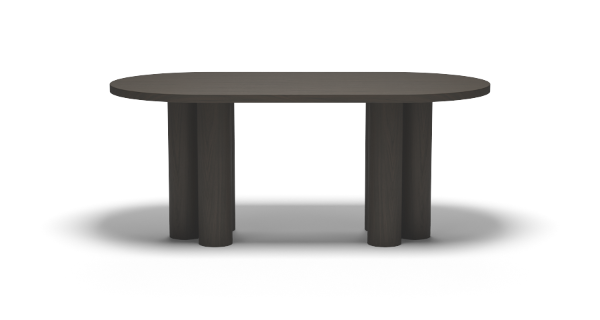 TULLE BASE 180 90 OAK ESPRESSO