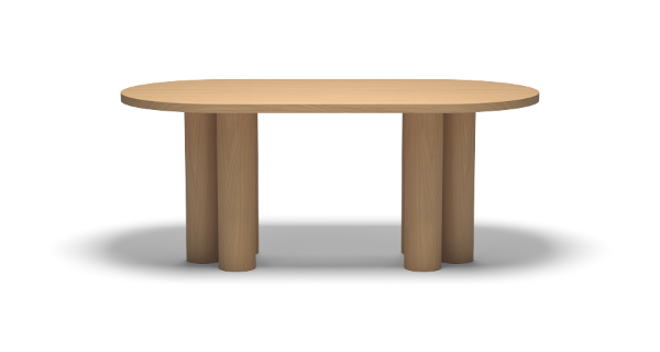 TULLE BASE 180 90 OAK TRADITIONAL