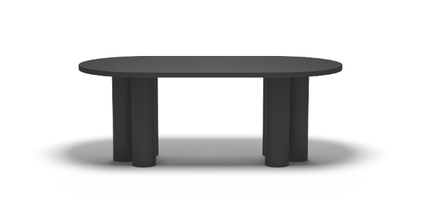 TULLE BASE 180 90 OAK BLACK