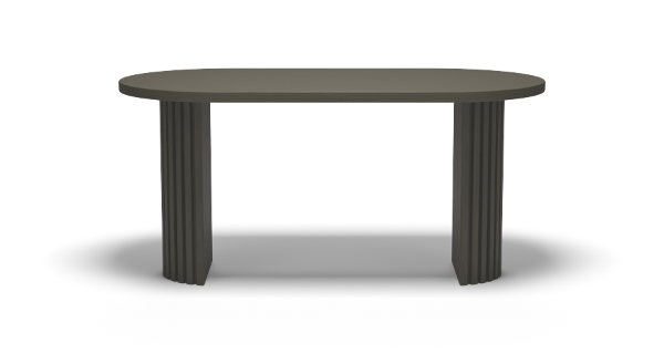 VERONA BASE 160 80 OAK STRAW BROWN