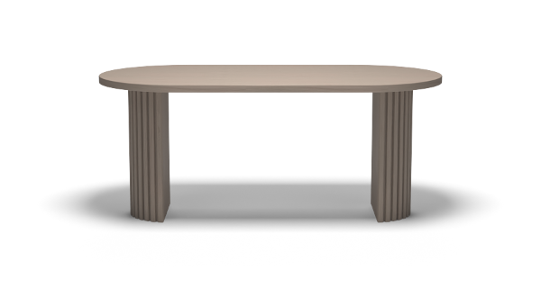 VERONA BASE 180 90 OAK IVORY