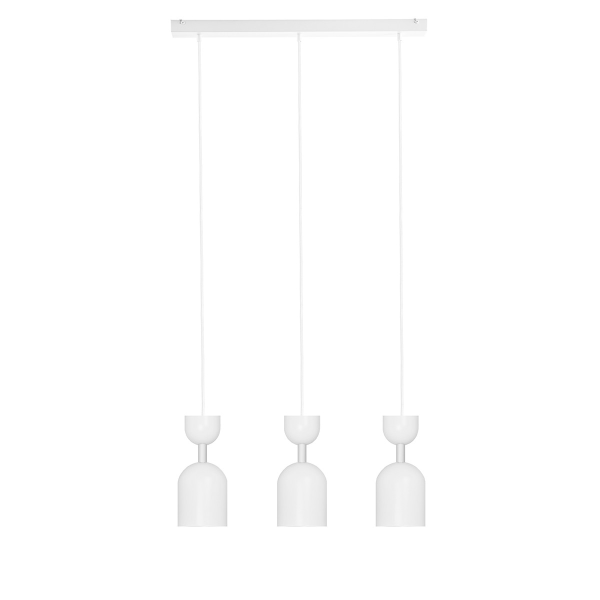 SUPURU 3L white triple ceiling lamp