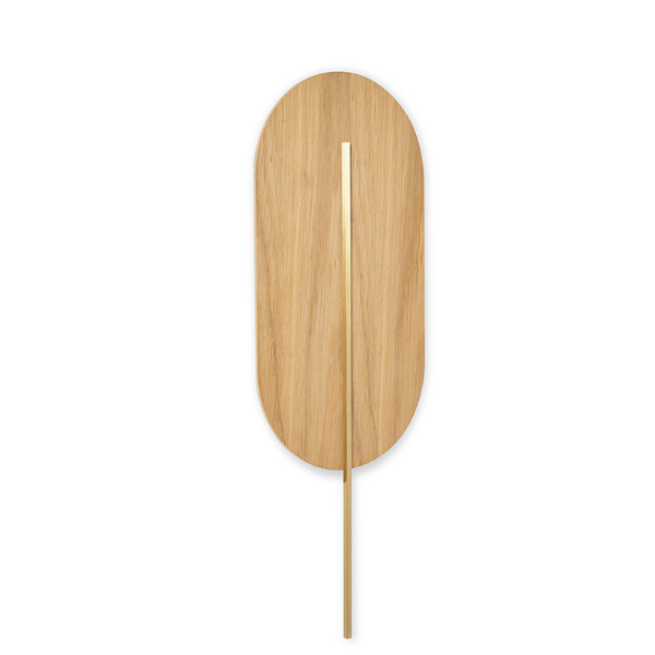 ROKKE WOOD OAK/BRASS
