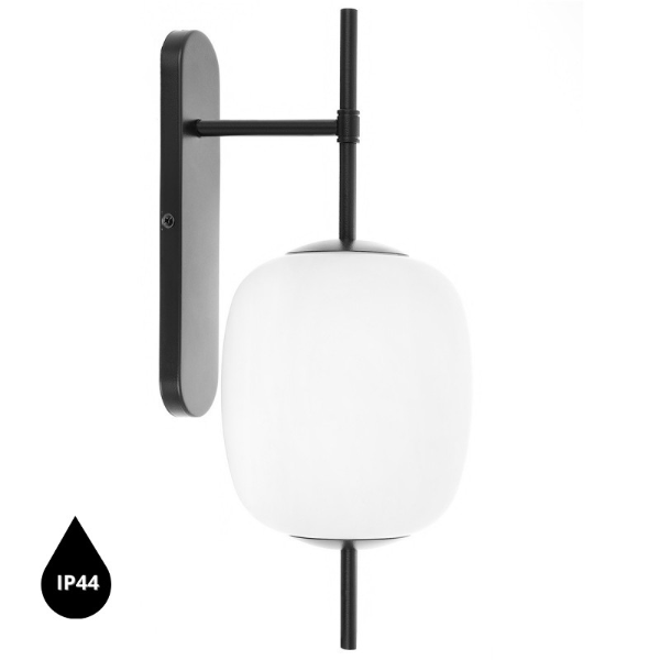 EPLI MINI W BLACK IP44