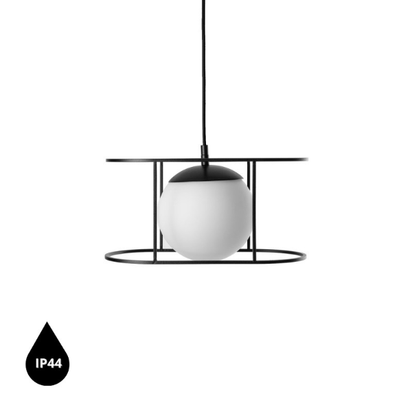 KUGLO B BLACK IP44