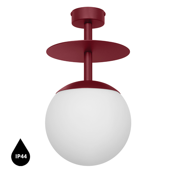PLAAT B BURGUNDY IP44