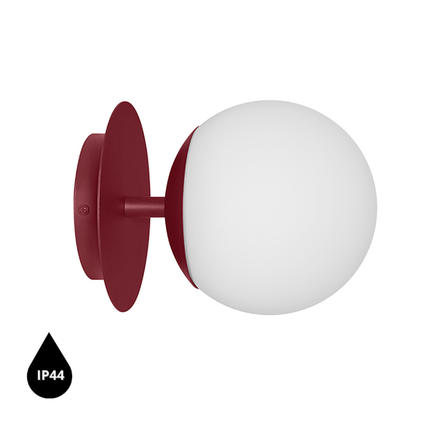 PLAAT C BURGUNDY IP44