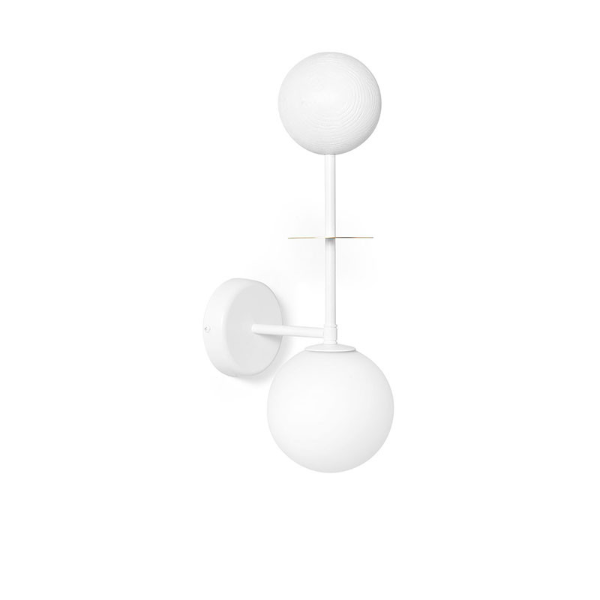 OIO B WHITE/BRASS